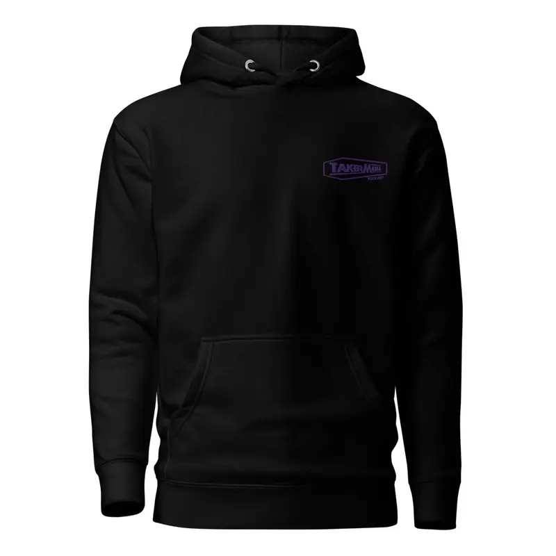 Takermania Podcast Logo Hoodie_black